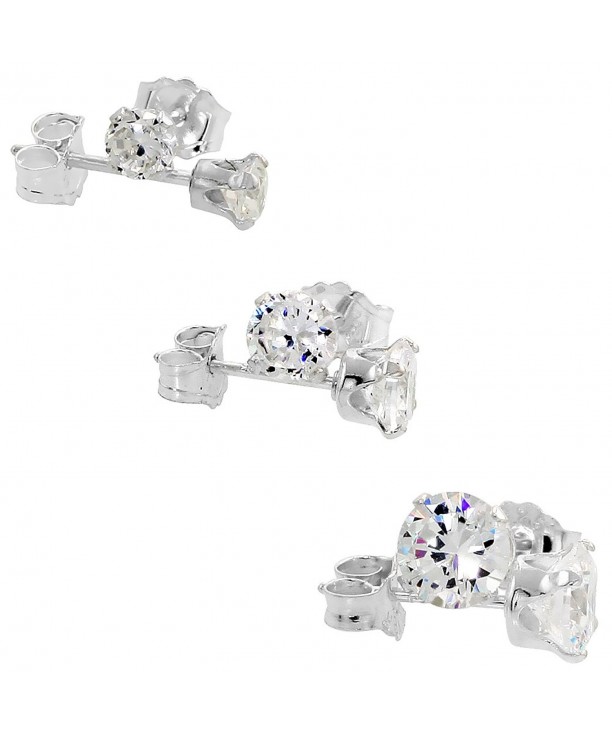 Sterling Silver Cubic Zirconia Earrings