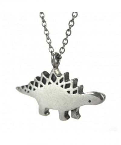 Mark Poulin Necklace Stegasaurus Dinosaur