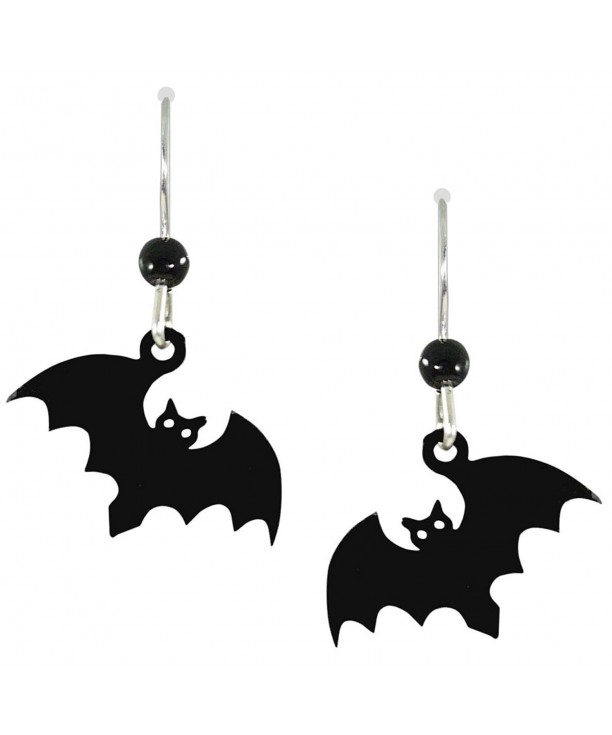 Fishhook Earrings Bat Earrings Halloween Earrings Halloween Bat Earrings Cross Earrings Resin Earrings