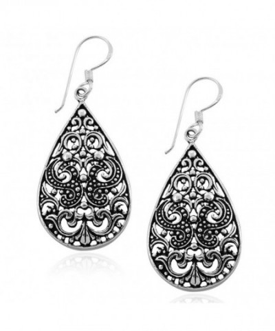 Oxidized Sterling Silver Inspired Filigree