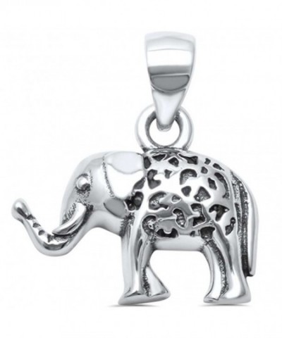 Sterling Silver Elephant Pendant Available