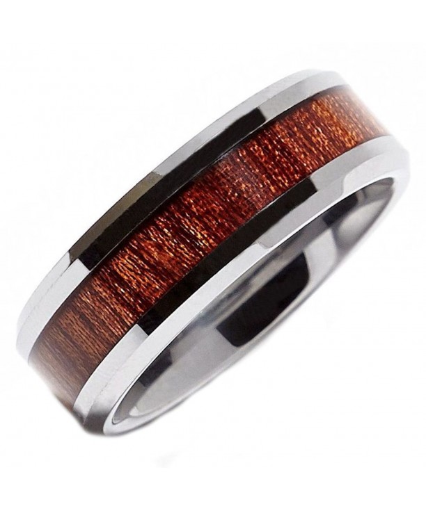 MJ Tungsten Carbide Rosewood Wedding