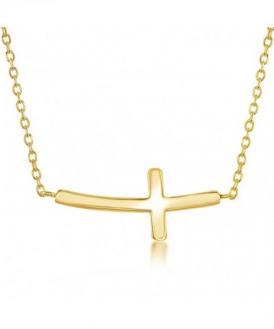 Sterling Italian Gold Plated Communion Confirmation Necklace
