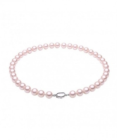 Beaded Strand Necklace Choker Platinum