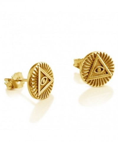 Azaggi Sterling Handcrafted Illuminati gold plated silver