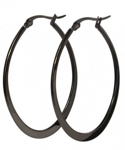 Nanafast Titanium Steel U shaped Earrings