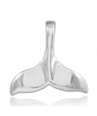 Sterling Silver Dolphin Whale Pendant