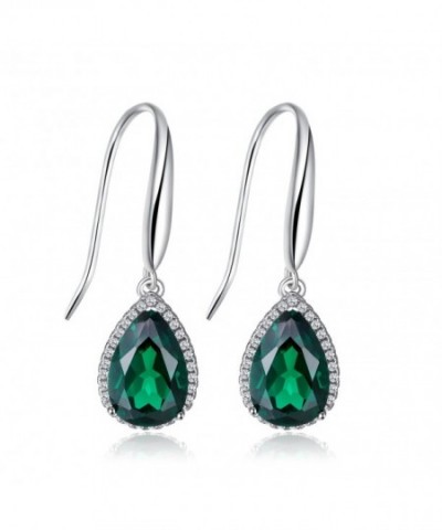 JewelryPalace Simulated Russian Earrings Sterling