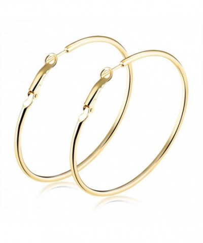 TEMICO Earrings Hypoallergenic 40mm 70mm Diameter