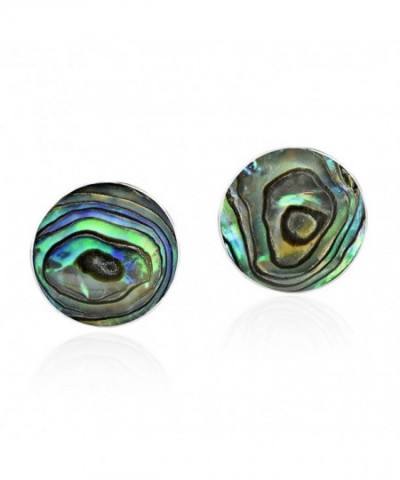Abalone Mystical Sterling Silver Earrings