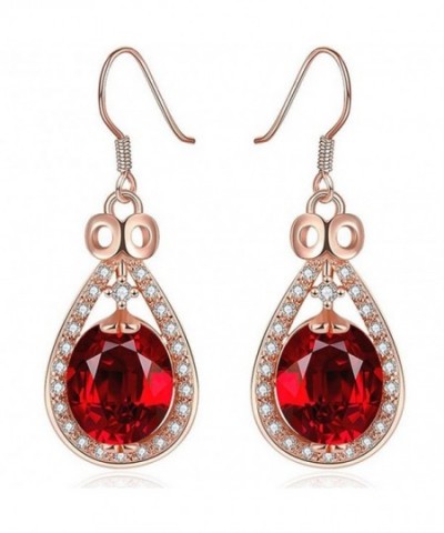 Joyfulshine Womens Zirconia Crystal Earrings