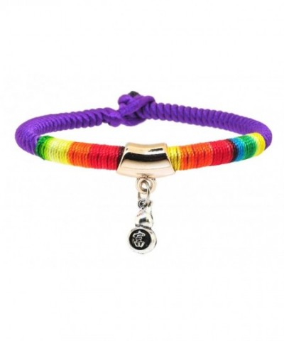 Braided Rainbow Kabbalah Bracelet Protection