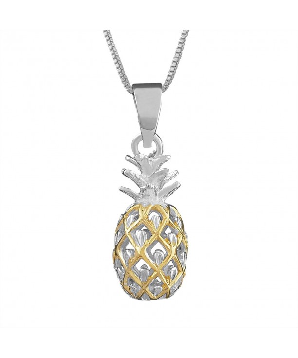 Sterling Silver Pineapple Necklace Extender