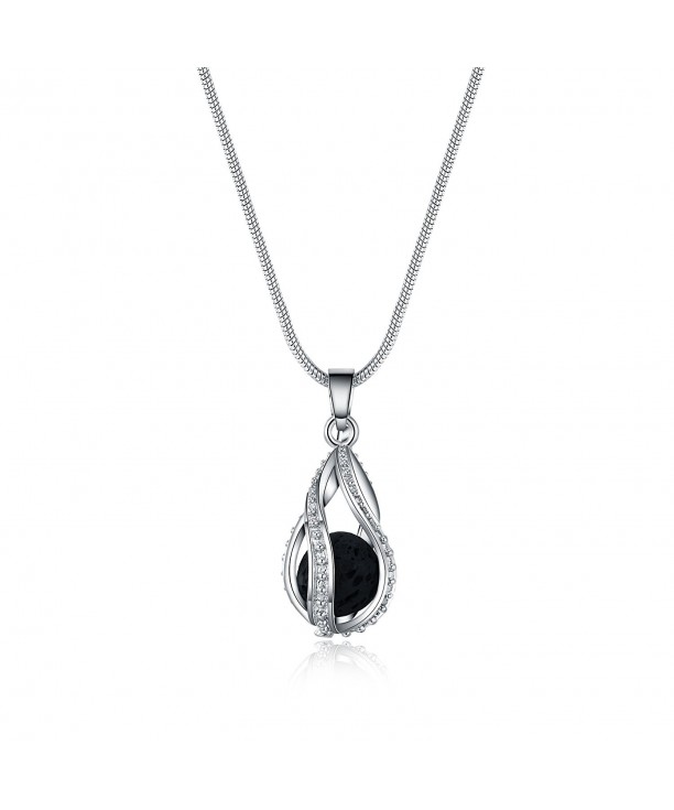 Rosa Vila Teardrop Stone Necklace