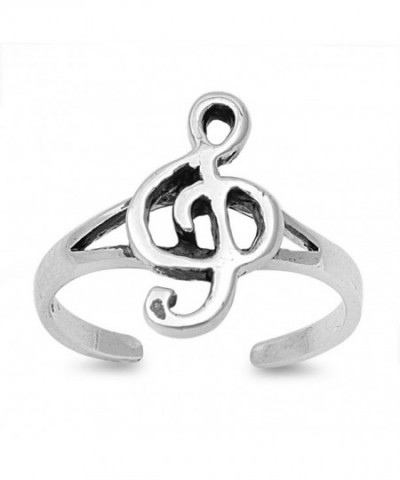 Sterling Silver Music Finger Knuckle