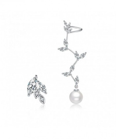 Mevecco Crawler Climber Earrings Pin Pearls2 SL