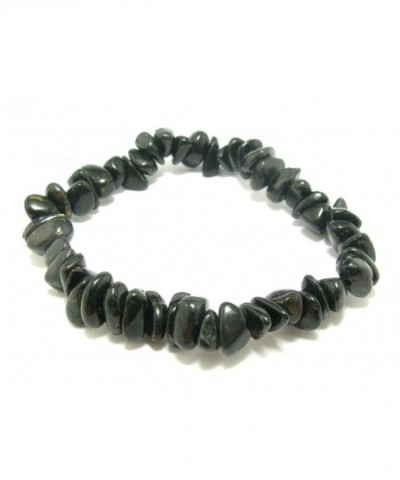 Nuumite Nuummite Stretch Bracelet Greenland