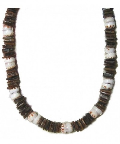 Native Treasure Brown Necklace Shells