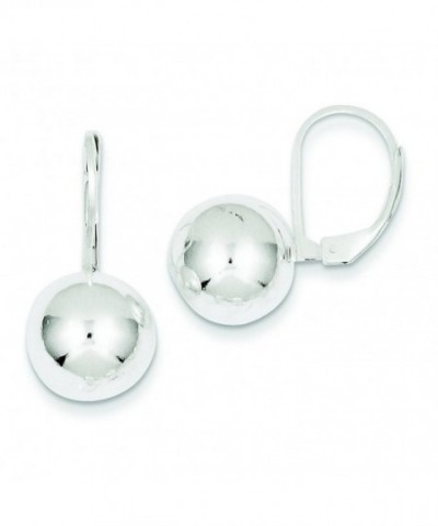 Sterling Silver Dangle Ball Earrings