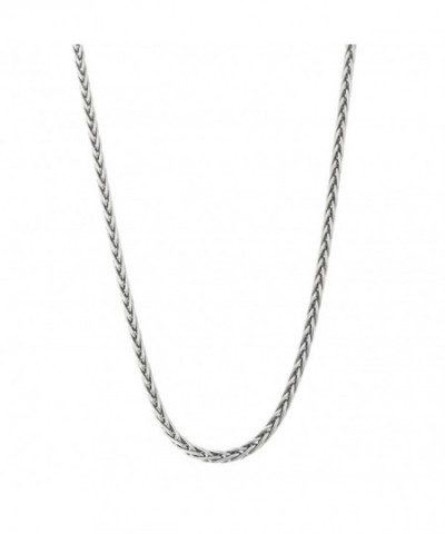 Sterling Silver Italian Unisex Necklace