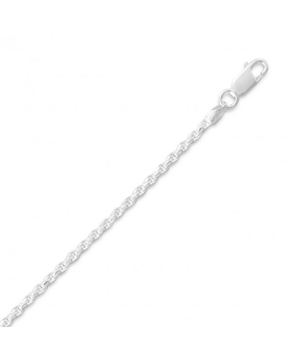 Sterling Silver Diamond Chain 2 2mm