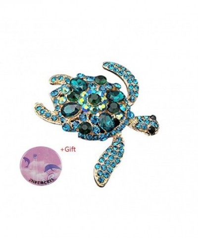 Silvercell Turtles Austrian Rhinestone Crystal