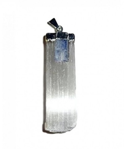 Selenite Kyanite Haystack Healing Crystal