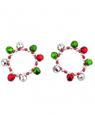 Lux Accessories SilvertoneTone Christmas Bracelet