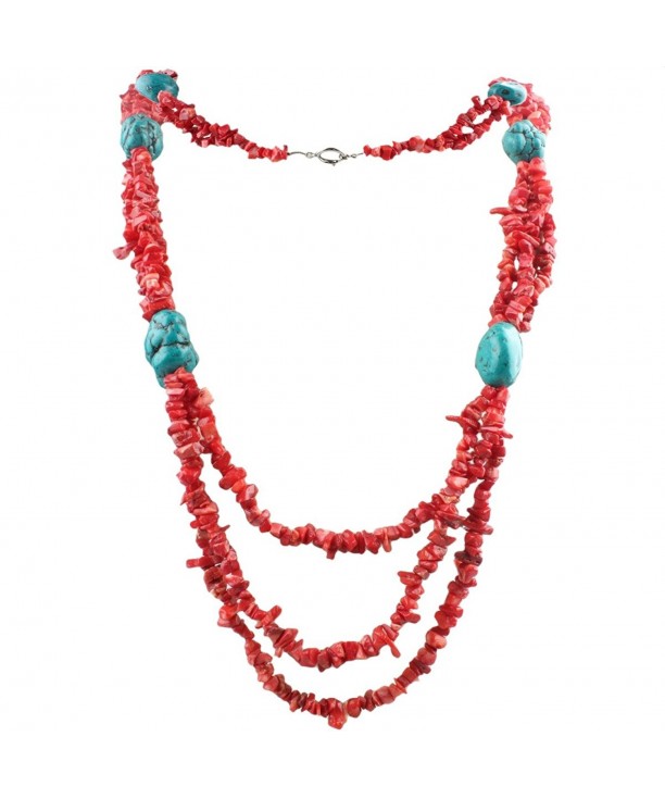 SUNYIK Necklace Tumbeld Beaded Choker