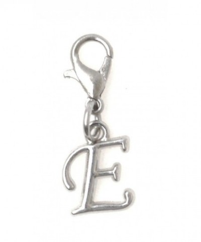 Stainless Steel Lobster Clasp Letter