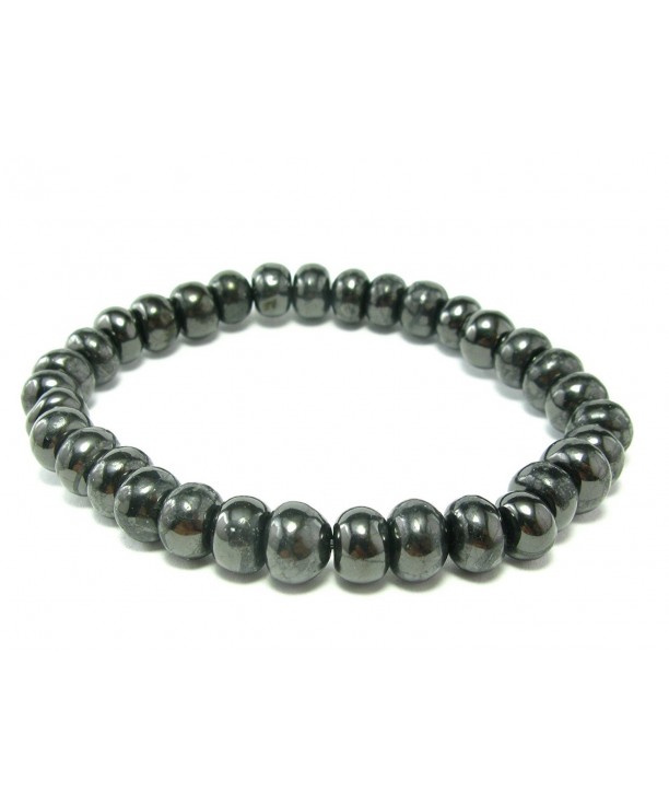 Shungite Bracelet Russia Rondelle Beads