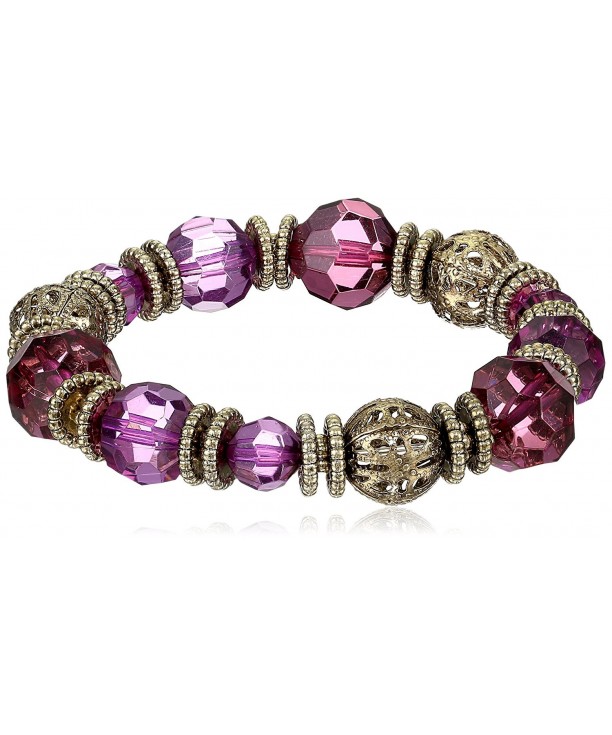 1928 Jewelry Siberian Amethyst Bracelet