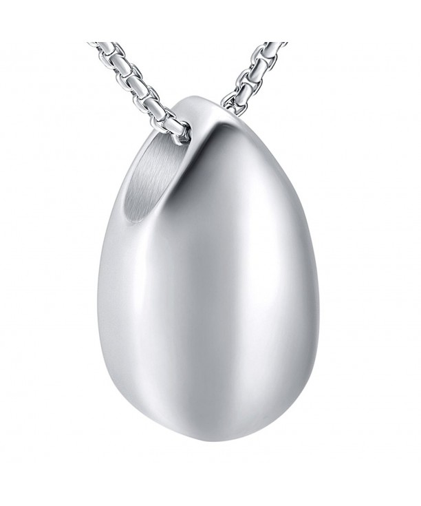 Teardrop Stainless Memorial Engravable Cremation