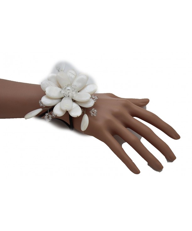 Fashion Jewelry Elastic Bracelet Flower