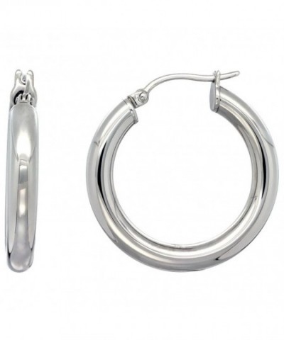 Stainless Steel Earrings Polished Weight
