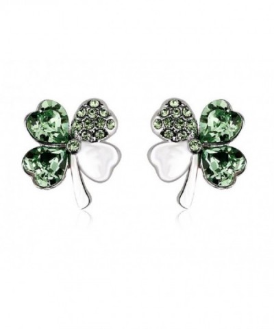 UPSERA Lucky Charm Clover Earrings