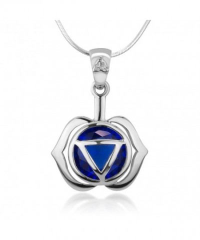 Sterling Silver Kundalini Pendant Necklace