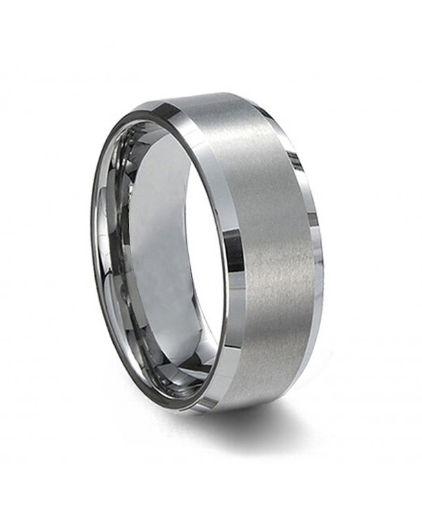 Fashion Tungsten Carbide Polished Engagement