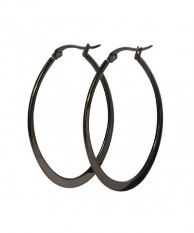 Stainless Womens Fashion Earrings Ellipse