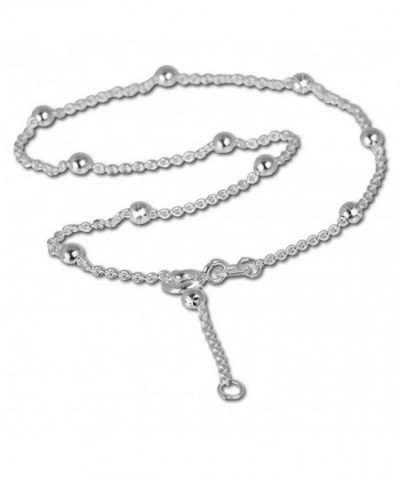 SilberDream anklet Sterling Silver SDF004