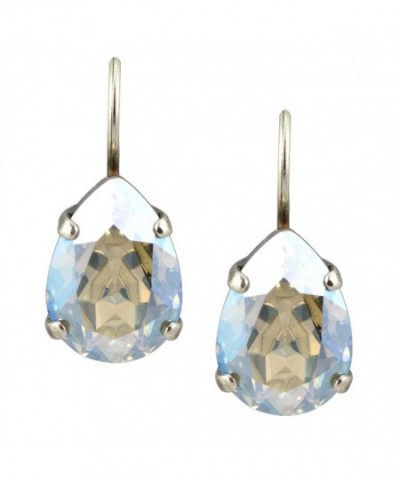 Mariana Raindrop Crystal Earrings Moonlight