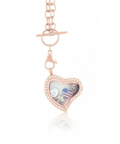 Stainless Floating Locket Necklace Matching
