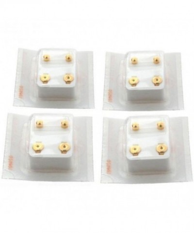 Gold Earrings Plated Piercing Jewelry