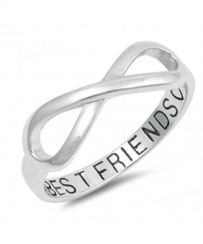 Infinity Friends Sterling Silver Friendship