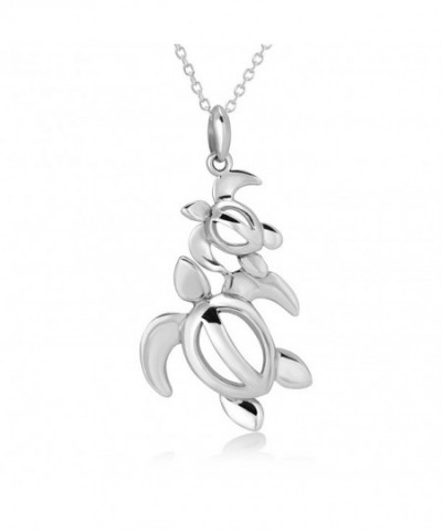 Sterling Silver Mother Pendant Necklace