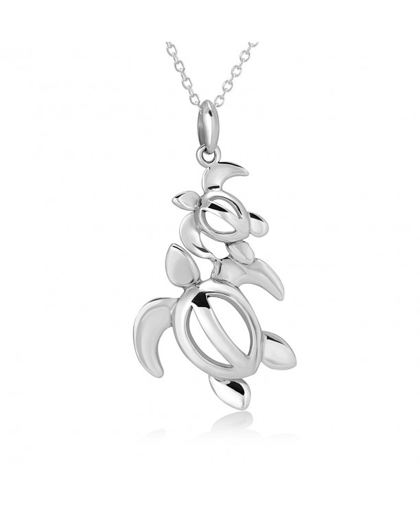 Sterling Silver Mother Pendant Necklace