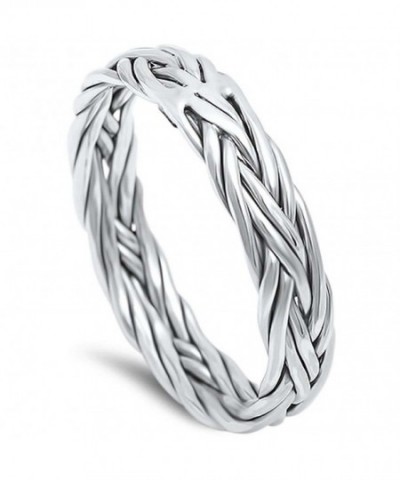 Braided Celtic Sterling Silver 17028 ox