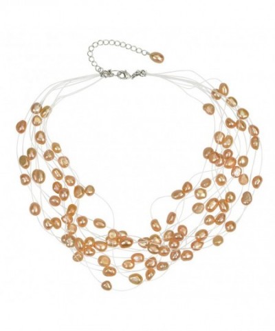 Regalia Freshwater Cultured Floating Necklace