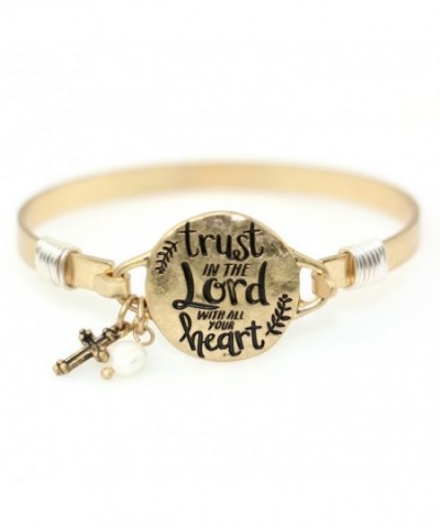 Trust Christian Bangle Bracelet Design