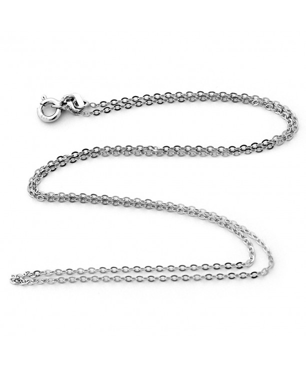 Sterling Silver Rhodium Plated Necklace